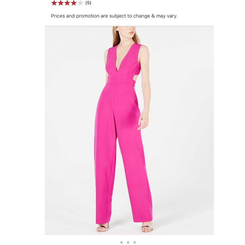 Pink jumpsuit